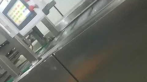 One shot chocolate depositing line, servo controlled