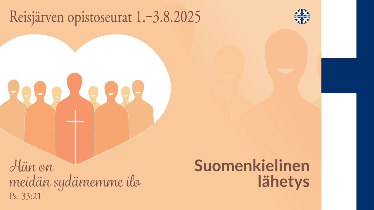 Reisjärven opistoseurat 2025, sunnuntai 3.8. kello 15:00