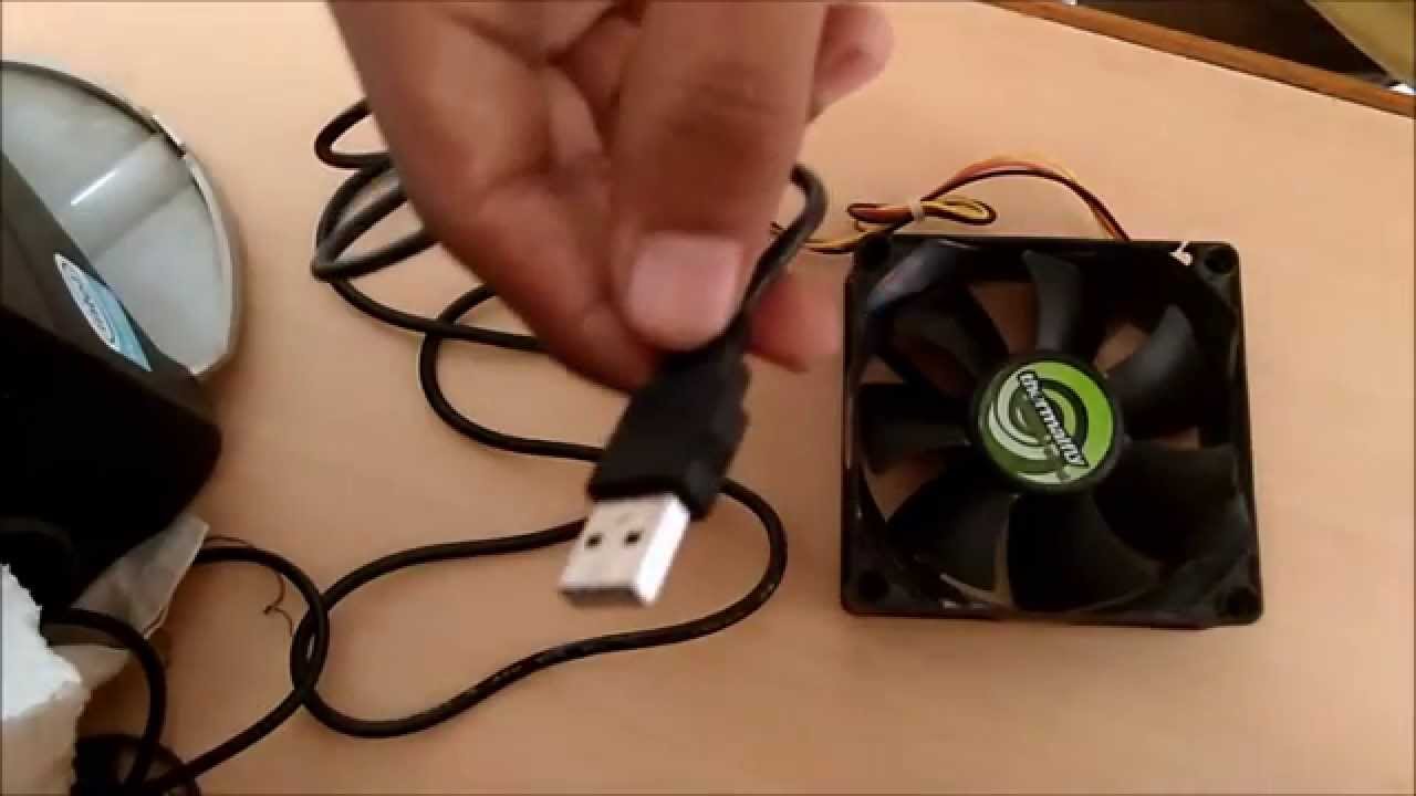 Candy Digital half DIY] Turn CPU Fan into Desk Fan OR USB Fan - YouTube