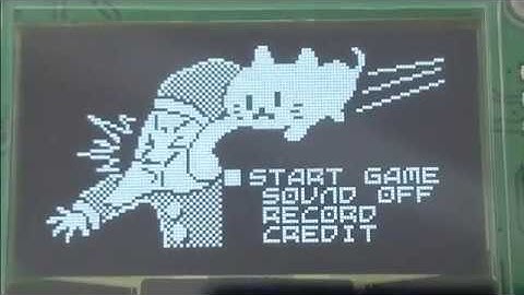 Chri-Bocchi Cat on Arduboy