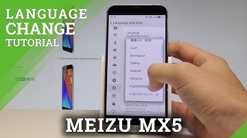 How to Change Language on MEIZU MX5 - Set Up Flyme Language |HardReset.Info