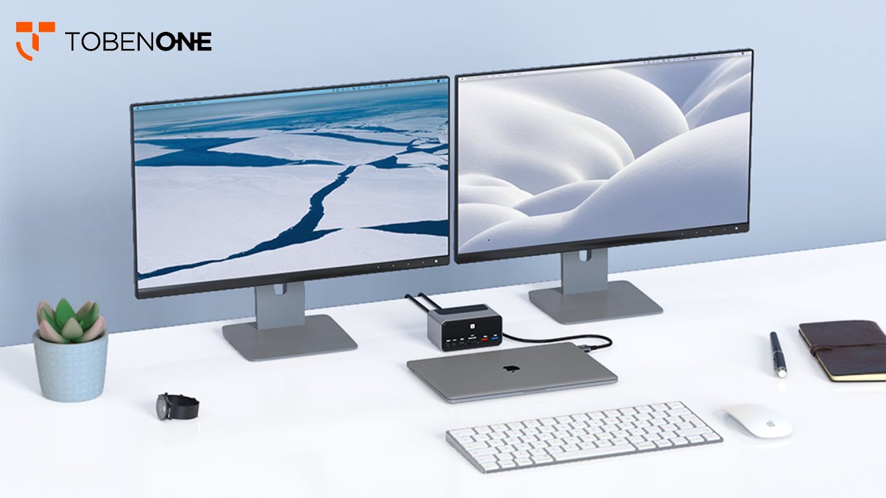 How To Set Up Dual 4K Monitor For MacBook Using The UDS025 Docking ...