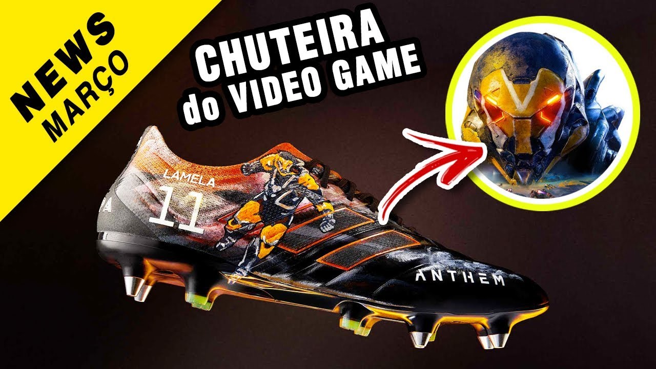 lançamento de chuteira da adidas