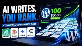 AI Auto Blog Poster 🤯 Generate 100% SEO WordPress Blogs Automatically | ChatGPT, Claude & Gemini