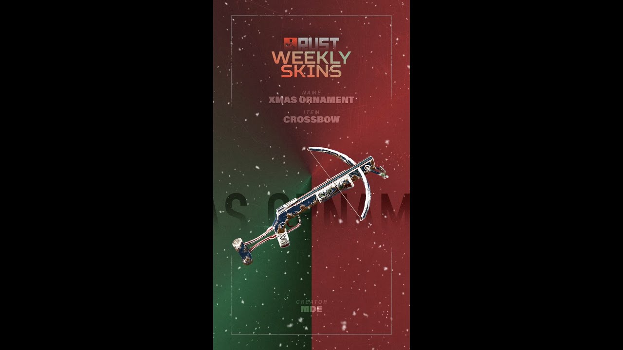 Happy Holidays! The weekly skin collection is now available on the Steam item store! ☃️🏹