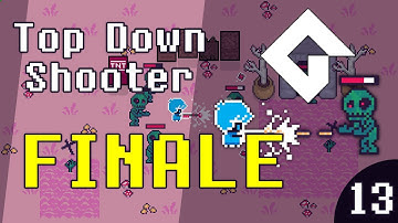 How to Make a Top Down Shooter in GMS2! (FINALE Part 13 : Animated VFX, Hit Screen, and Polish)