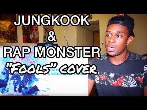 BTS | Fools cover by Rap Monster and Jung Kook REACTION (I'M SHOOK!!!)