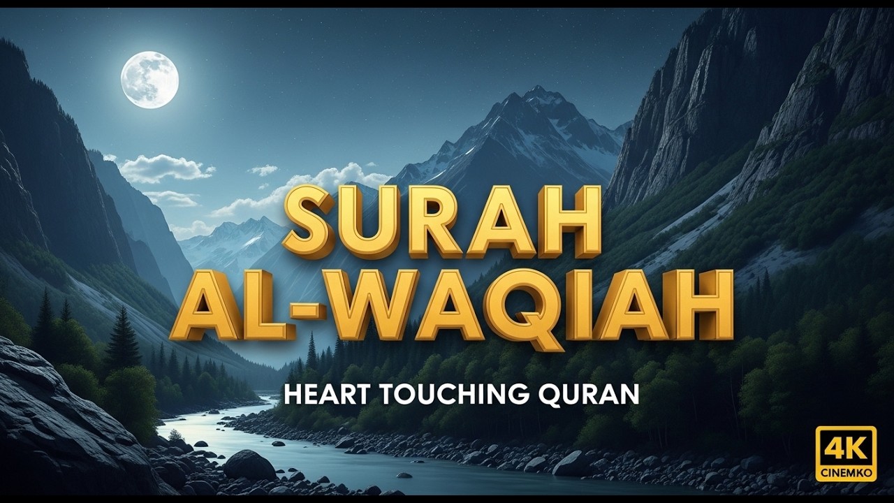 Surah Al Waqiah سورة الواقعة | Heart touching best voice with Relax recitation | Fahdeeya TV