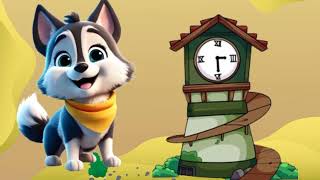 #09 Hickory Dickory Dock | CoComelon Animal Time | Nursery Rhymes for Kids| ZM Nursery Rhymes Top 10
