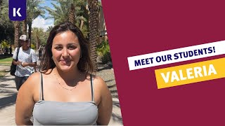 Meet Arizona State University Student: Valeria // Kaplan Pathways