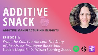From the Court to the Lab: The Story of the Airless Prototype Basketball - Additive Snack Podcast