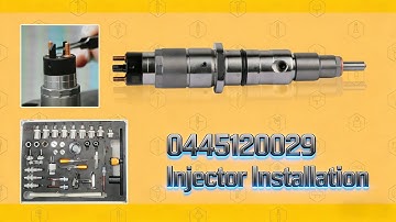 【7-6】Step-by-Step Guide to Installing #0445120029 Fuel Injector
