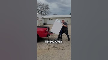 Load & Unload HEAVY Appliances?! #shorts