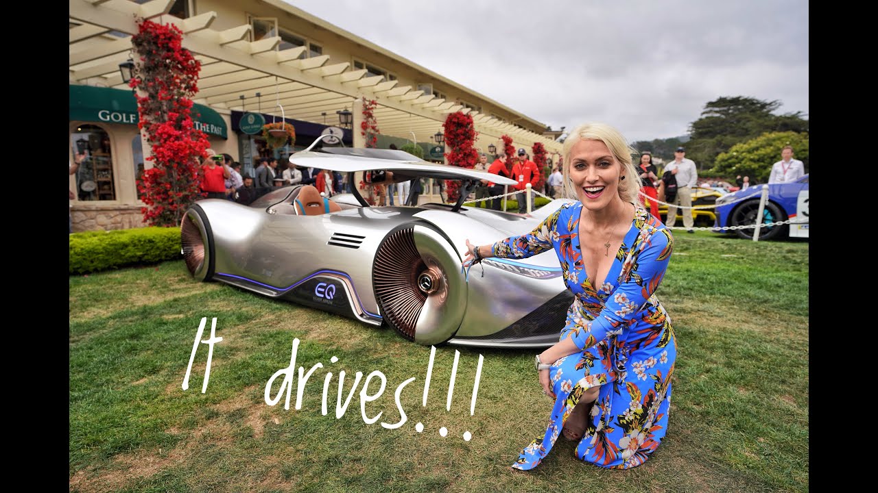 Driving The Most Insane Concept Car | Mercedes-Benz EQ Silver Arrow