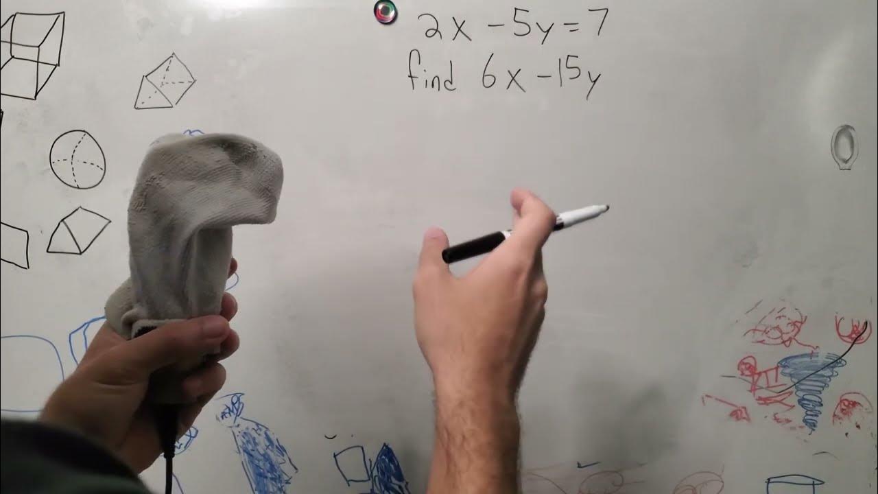 Solving for an Expression (SAT HACK) SAT Math Practice Problems math