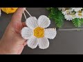 Woww!.. Very easy, very sweet motif flower motif flower motif making. Tunisian crochet