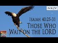 Isaiah 402531 song nkjv those who wait on the lord esther mui