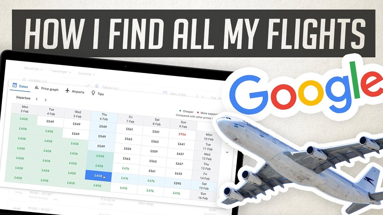 จอง ตั๋ว ผ่าน google flights  2022 Update  How to use Google Flights to find the best deals!