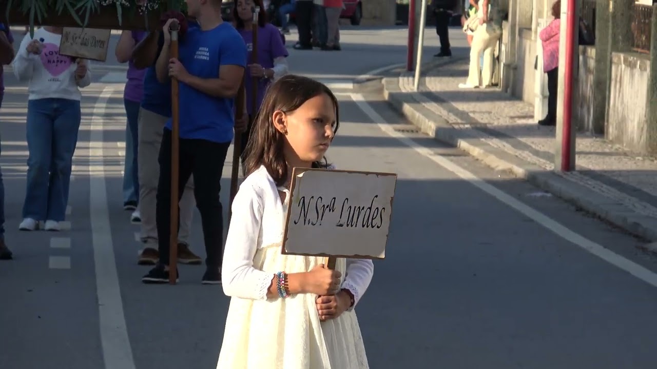 Procissão em honra de N. Sra. do Rosário e Divino Salvador regresso, Carregosa 2025