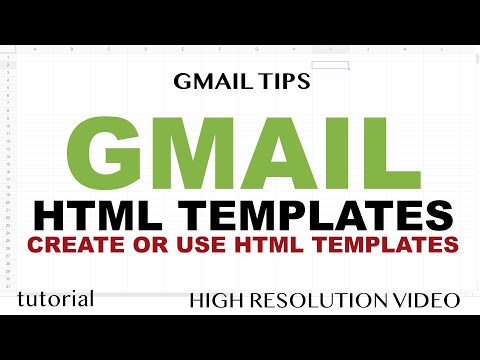 Gmail - Use HTML Templates: Email with HTML & CSS