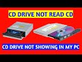 Cd rom not detected in pc || Dvd drive not showing in my computer