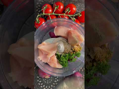 Gefüllte Hähnchenbällchen Low Carb