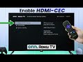 ONN Roku TV: How to Turn ON HDMI-CEC ARC | eARC