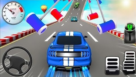 Impossible Mega Ramp stunts 3d Simuator 2023| Formula car racing mega ramp | Best android Gameplay