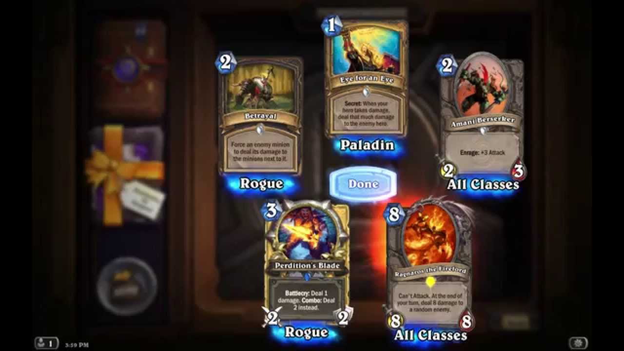Hearthstone Classic Pack Openings 1 YouTube