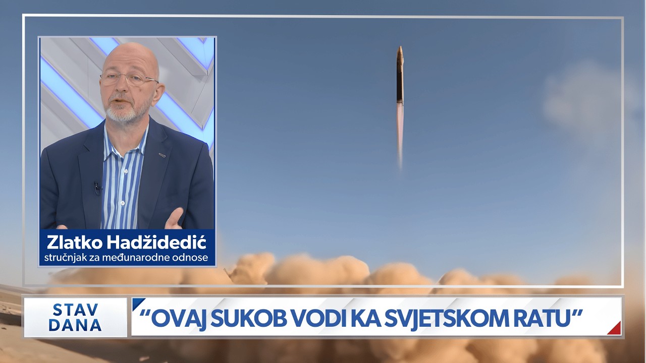 Hadžidedić: Izrael će upotrijebiti nuklearno oružje ako bude ugrožen I STAV DANA SARAJEVO