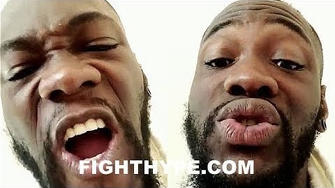 "F*CKING LIARS" - WILDER ERUPTS, SHREDS LUIS ORTIZ FOR FAILED TEST; CLAIMS HE MASKED PEDS WITH IV