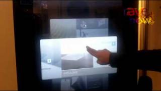 Stuber Systems (Germany) Demos Interactive Multi-touch Digital Signage Screen