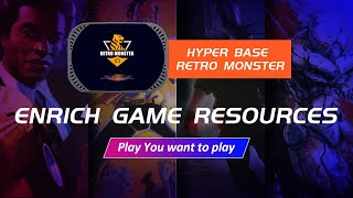 JMachen Newest Retro Video Game Console-Hyper Base Retro Monster