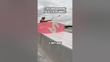 5 EASY Wakeboarding Tricks For Beginners!