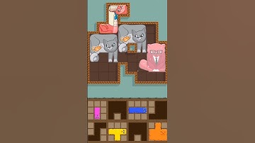 Puzzle Cats Walkthrough (android iOS) gameplay #shorts #game #cats