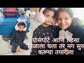 पासपोर्ट आणि व्हिसा तर मिळाला चला तर मग आता सुरु करूया  तयारीला|1st Time Flight Journey Part 1