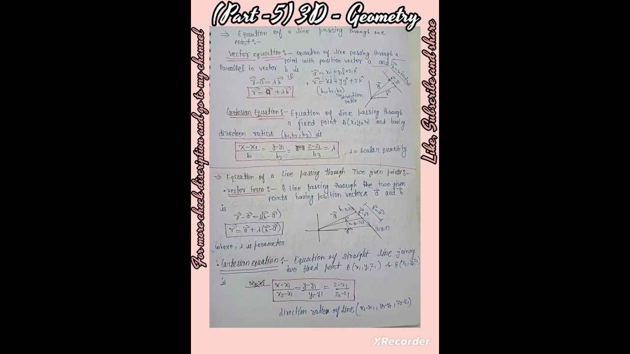 (Part-5) 3D - Geometry #geometry #3d #3d#maths #mathematics #shorts #youtubeshorts #viral #short