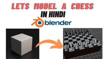 Modelling Chess in BLENDER in easy steps