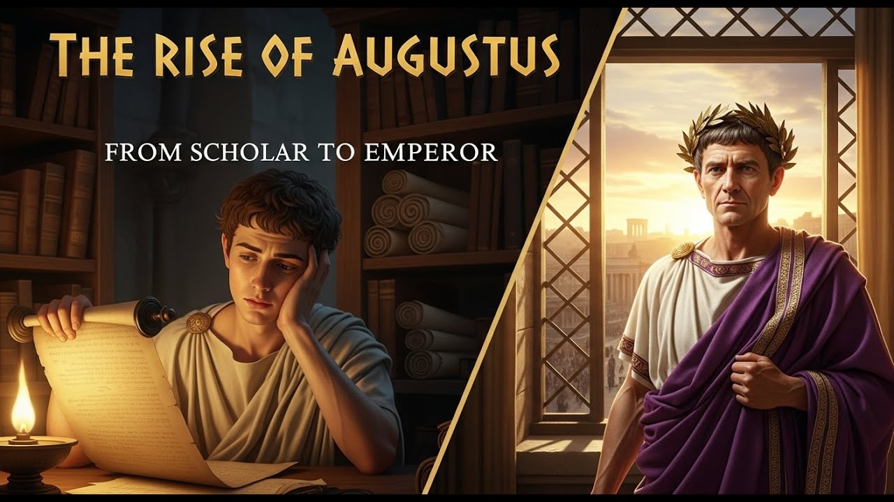 The Rise of Augustus: From Scholar to Emperor | Sleepy History Tales