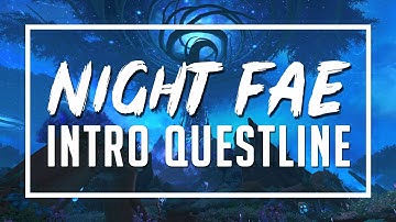 Night Fae Covenant Intro [Shadowlands Beta]
