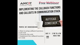 Implementing the Callback Functions and Callouts in the Communication Stack