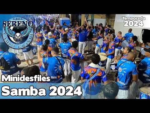 Sereno de Campo Grande 2024 ao vivo | Minidesfile na Cidade do Samba #MDSO24