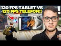 120 FPS TABLET vs 120 FPS TELEFON! DEOFMAN İLE VS ATTIK | PUBG MOBİLE