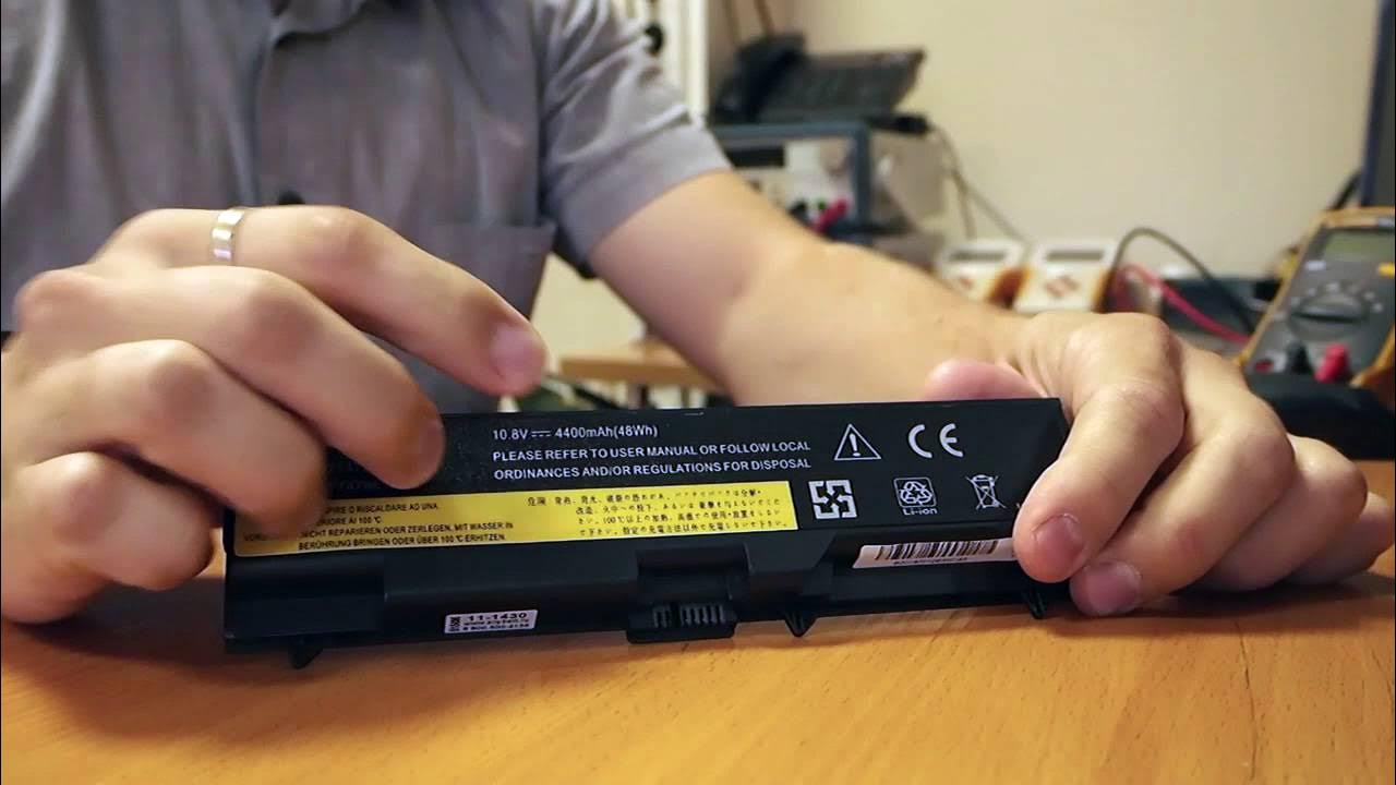 Как разобрать аккумулятор ноутбука lenovo