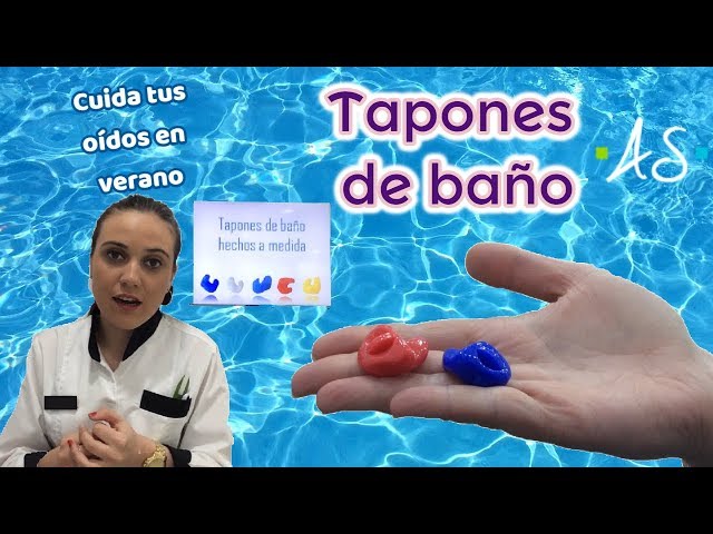 👂TAPONES de oídos para BAÑO 🔵🔴 