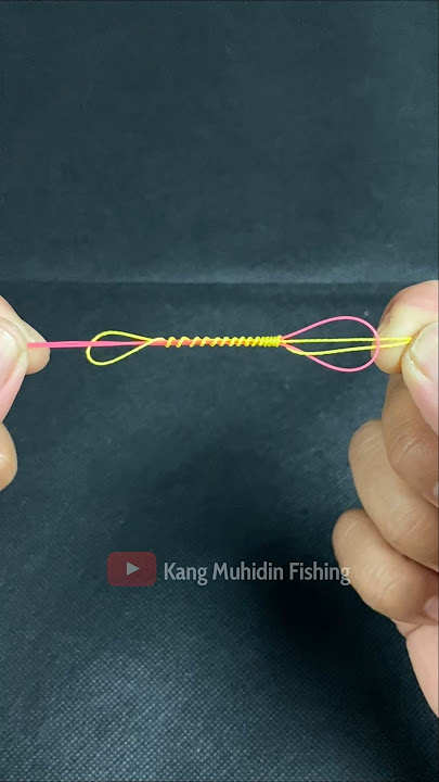 The Secret Of Fisherman strong smooth for braid to fluorocarbon leader #fishing #tutorial