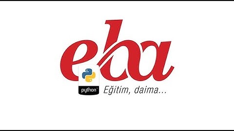 1  PYTHON    Temel Programlamaya Giriş