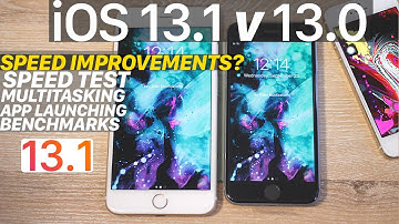 iOS 13.1 vs. iOS 13 : SPEED Test + Benchmark! Speed Improvements?  #iOS #iOS13 #iOS131