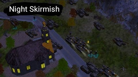 Night Skirmish C&C Generals ZH Shockwave Chaos mod