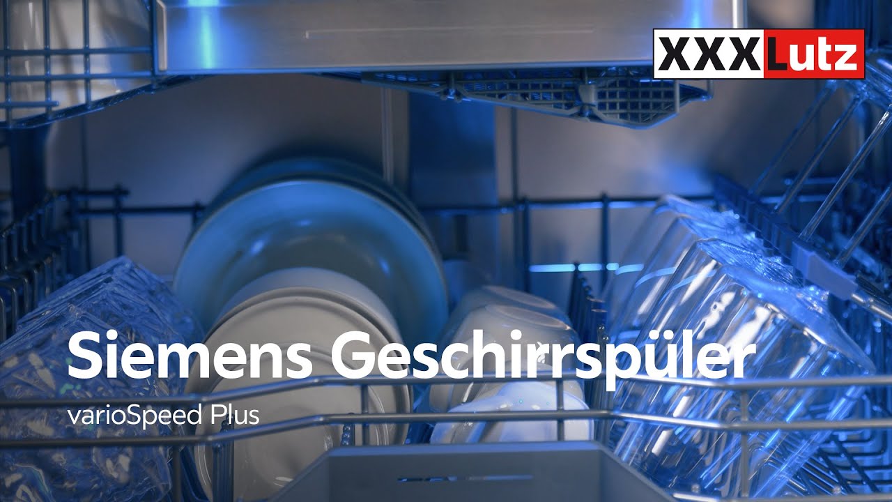 Siemens Geschirrspüler varioSpeed Plus - XXXLutz